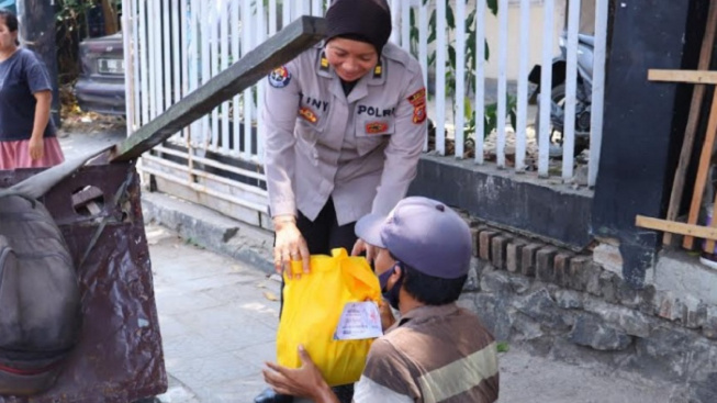 Sambut HUT Humas Polri Ke-72, Polisi di Purwakarta Lakukan Ini