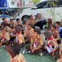 Siswa Peserta Jambore di Banyusari Karawang Diberi Pengenalan Lalu Lintas