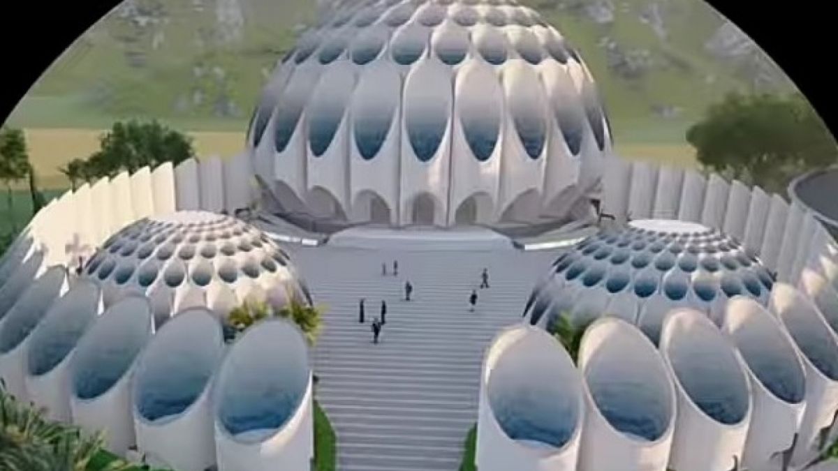 desain masjid Mumtadz Jawa Barat [ist]