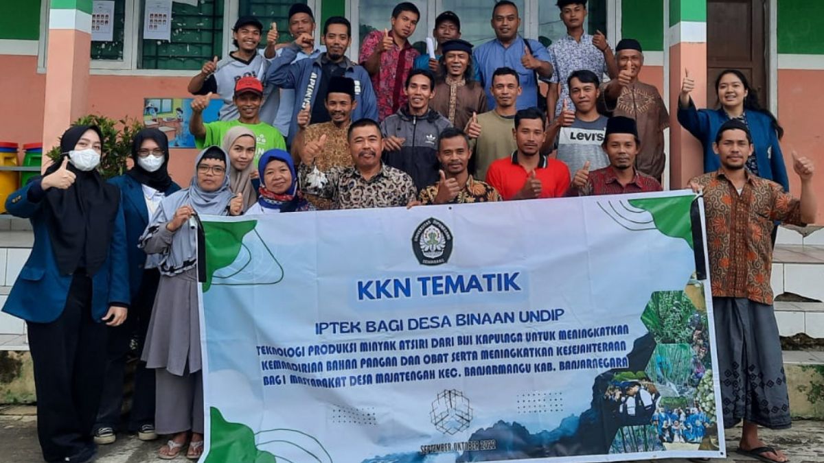 KKN Iptek bagi Desa Binaan Undip di Desa Majatengah Banjarnegara