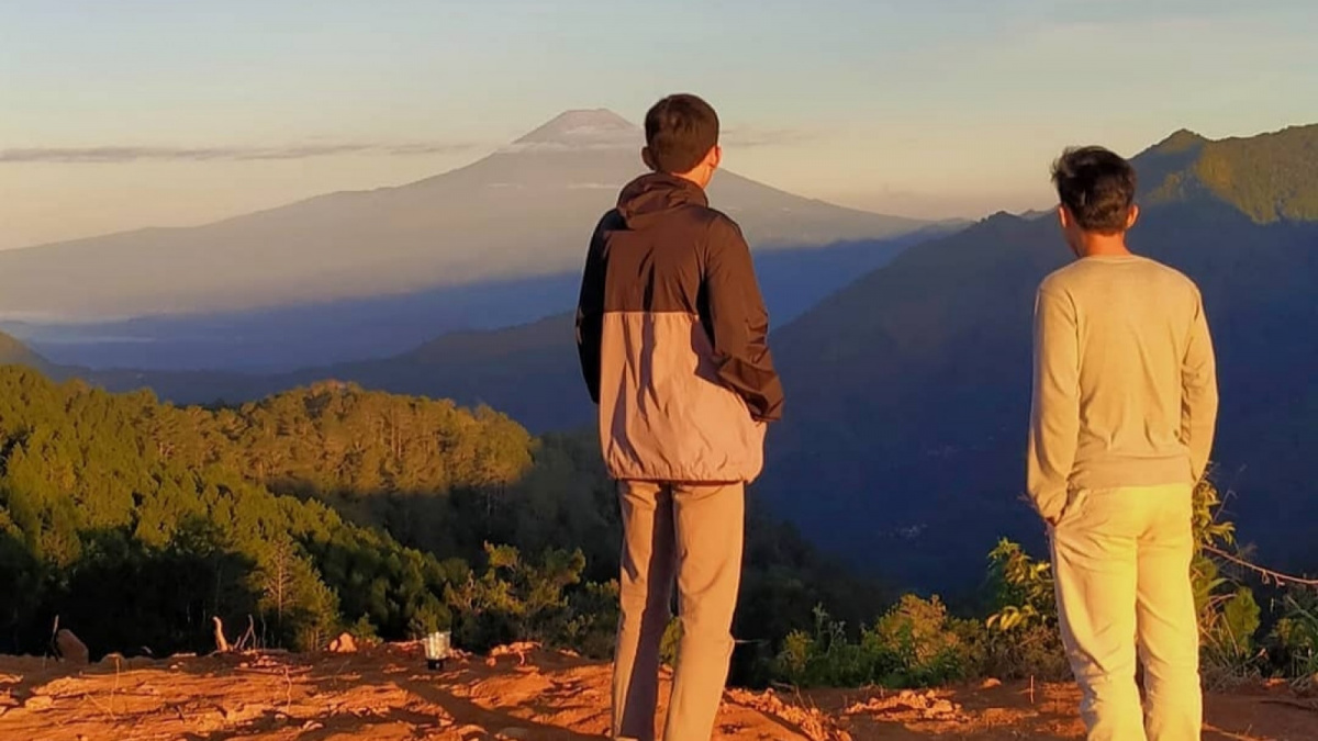 Pemandangan Gunung Slamet dari Angkruk Ranis [Istimewa]