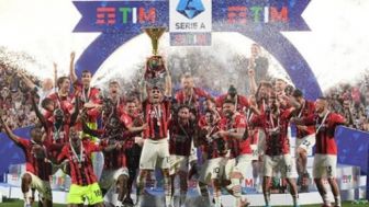 Menang Telak 3-0 atas Sassuolo,  AC Milan Juara Serie A Liga Italia