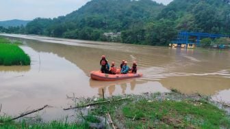 Pencarian Pemancing Hanyut di Sungai Kacangan Purbalingga Dihentikan