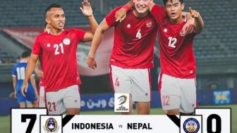 Bantai Nepal 7 - 0, Timnas Indonesia Lolos Piala Asia 2023