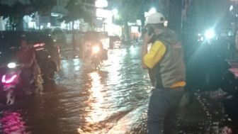 Sebagian Wilayah Kota Kebumen Banjir, Lalu Lintas Lumpuh