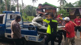 Tragis! Detik-detik Kakek 82 Tahun Terpental Ditabrak Pemotor di Purbalingga