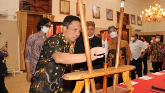 Pusaka Era Kerajaan Jawa Kuno Dipamerkan di Cilacap