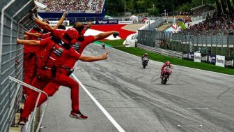 Bagnaia Tiga Kali Menang Beruntun di Austria, Samai Rekor Casey Stoner