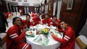 Cerianya Timnas U-20 Dijamu Wali Kota Surabaya Usai Lolos Kualifikasi Piala Asia 2023 Uzbekistan