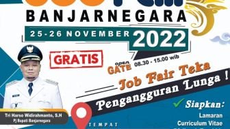 Dibuka Banyak Lowongan Kerja, Berikut Jadwal dan Lokasi Job Fair Banjarnegara