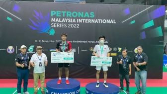 Juarai Malaysia International Series 2022 Syabda Perkasa Kalahkan Wakil China