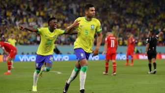 Brasil 1-0 Swiss, Tim Samba Lolos 16 Besar Meski Tanpa Neymar