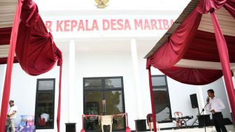 Balai Desa Maribaya Purbalingga Mirip Istana Kepresidenan