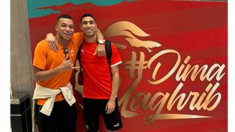 Fakta Menarik Mbappe dan Achraf Hakimi, Sahabat yang Bermusuhan di Laga Perancis Vs Maroko