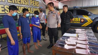 Komplotan Pencopet Bandung Tertangkap  Saat Beraksi di Konser Ndarboy di Purbalingga