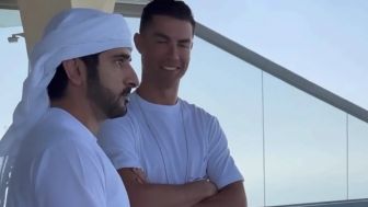 Biasa Digilai Wanita, Ketampanan Cristiano Ronaldo Langsung Pudar Bersanding dengan Pangeran Arab