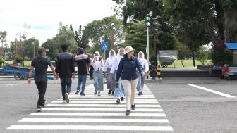 Beda dengan Zebra Cross, Ini Fungsi Pelican Crossing untuk Pejalan Kaki di Kebumen