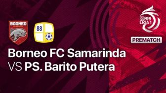 Link Live Streaming Borneo FC vs Barito Putera, Duel Panas Derby Kalimantan