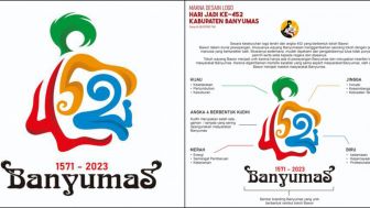 Warga Klaten Menang Sayembara Logo Hari Jadi Banyumas, Bentuk Angka Mirip Bawor