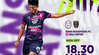 Link Live Streaming RANS Nusantara vs Bali United di BRI Liga 1 Lengkap dengan Head to Head