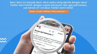 Waspada Penipuan Berkedok Akun Twitter KAI, Modusnya Halus Banget