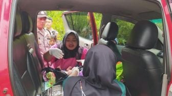 Perempuan Melahirkan di Pos Pendakian Bambangan Purbalingga