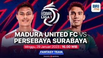 Link Live Streaming Derby Jatim Hari Ini,Madura United vs Persebaya