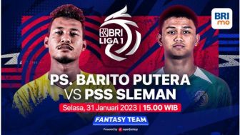 Gratis, Link Nonton BRI Liga 1 Hari Ini Barito Putera vs PSS Sleman