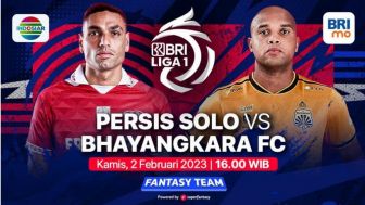 Jadwal, Prediksi Susunan Pemain dan Link Live Streaming Laga Persis Solo vs Bhayangkara FC
