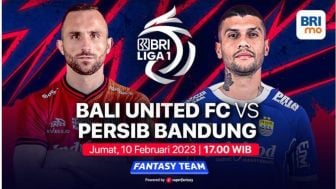 Sedang Berlangsung Super Big Match Bali United vs Persib Bandung, Ini Link Live Streaming Resminya