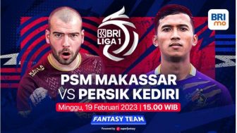 Link Live Streaming PSM Makassar vs Persik Kediri Sore Ini