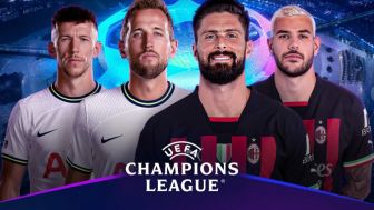 Link Streaming Tottenham Hotspur vs AC Milan di Liga Champions