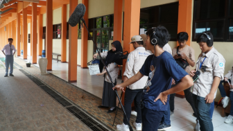 CLC Gelar Pelatihan Film Pendek di SMAN 3 Purwokerto