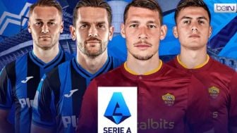 Link Streaming Laga Atalanta vs AS Roma Lengkap dengan H2H : Live Dimana ?