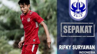 Datangkan Amunisi Baru, Rifky Suryawan Eks Winger PSS Sleman Resmi Gabung dengan PSIS Semarang