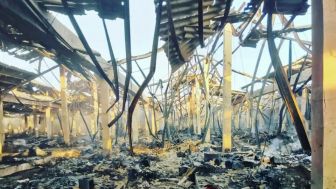 Pedagang Korban Kebakaran Pasar Klampok Banjarnegara Direlokasi ke Pasar Darurat