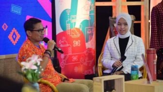 Sandiaga Uno dan Putri Ariani America's Got Talent 2023 Berbagi Inspirasi ke Anak Muda di Purwokerto