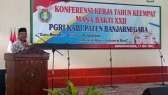 Konker PGRI Banjarnegara, Guru Diminta Solid dan Rapatkan Barisan