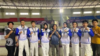 Kampus di Sisi Timur Purwokerto Ini Borong Medali Emas di Kejuaraan Taekwondo Nasional