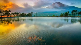 Berada di Area Waduk Wadaslintang, Wisata Ini Jadi Sunset View Point Wonosobo, Hanya Buka di Musim Kemarau