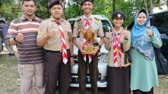 Hebat, Pramuka Banjarnegara Juara II Eagle Scout Award Tingkat Jawa Tengah