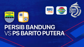 Link Live Streaming Liga 1, Persib Bandung vs Barito Putera