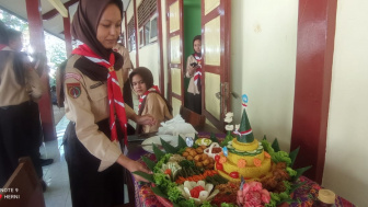 HUT Pramuka, SMAN 1 Sigaluh Banjarnegara Gelar Lomba Tumpeng, Ternyata Ini Filosofinya