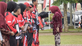 Raih Juara 3 Arung Jeram Porprov, Siswa SMK Muhammadiyah 3 Purbalingga Terima Bonus dari Bupati