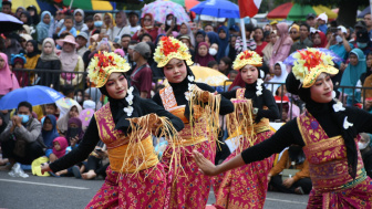 Semarak HUT RI ke 78, Purbalingga Gelar Pawai Kemerdekaan Ajang Budaya Lokal