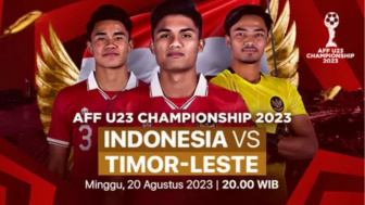 Link Streaming Timnas Indonesia U-23 vs Timor Leste