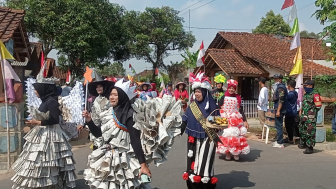 Karnaval Pitulasan di Desa Petambakan Banjarnegara Berlangsung Meriah