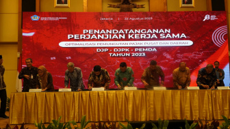 Kerjasama DJP, DJPK dan Pemda untuk Optimalisasi Pemungutan Pajak Pusat dan Pajak Daerah