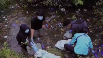 Ratusan Warga Batur Banjarnegara Bergerak Ikuti Gropyok Sampah, Ini Harapan Kedepan