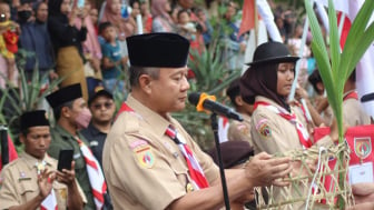 Banjarnegara Sukses Gelar Estafet Tunas Kelapa Jawa Tengah, Pasukan Diserahkan Ke Purbalingga